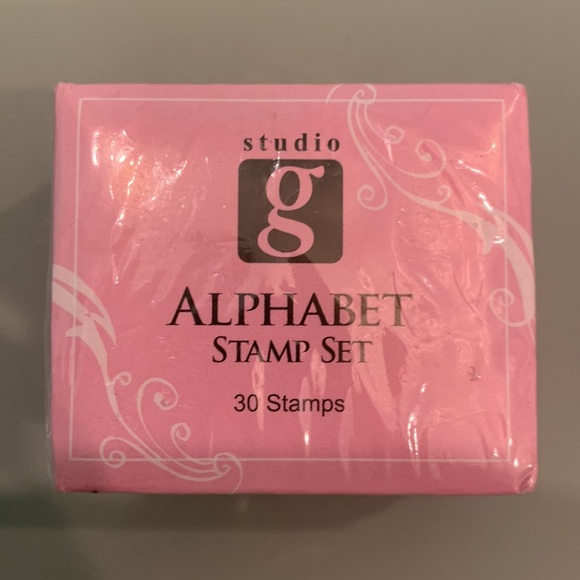 Alphabet Wooden Stamp Set - Picture 2 of 4